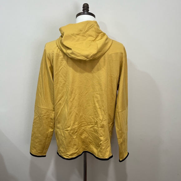 Nike Sportswear Tech Fleece Lightweight Men's Full-Zip Hoodie Gold Large - Picture 3 of 7